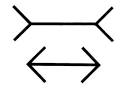 Muller-Lyer illusion